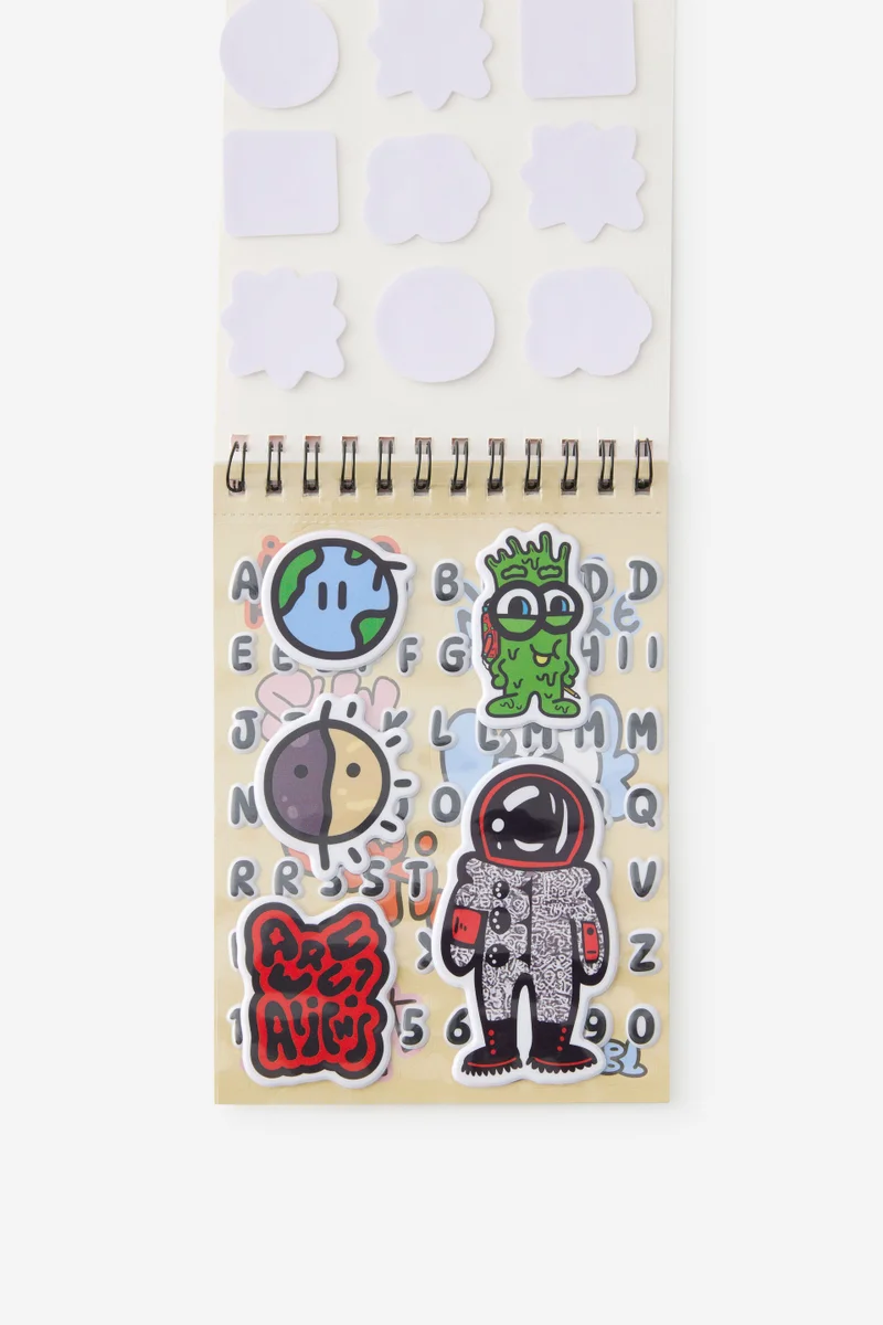 Typo The Doodle Boy Stick It Sticker Book